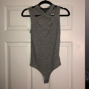 Express Strappy Choker Neck Bodysuit